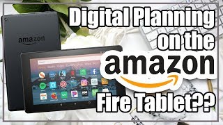 Amazon Kindle Fire as a Digital Planner [upl. by Heyman901]