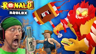 ESCAPE ROBLOX RONALD amp the Worst McDonalds FGTeeV PC Almost FRIED by Evil Clown Game [upl. by Bajaj]