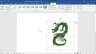 How to Change Color of a Picture in Word [upl. by Carmina]