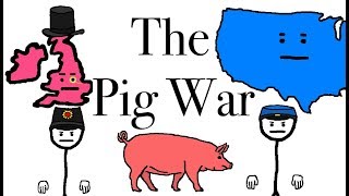 When a Pig Almost Caused War Between The US and Britain The Pig War [upl. by Inoy]