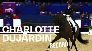 Charlotte Dujardin amp MSJ Freestyle Record Breaking Performance  FEI Dressage World Cup™ [upl. by Melicent]