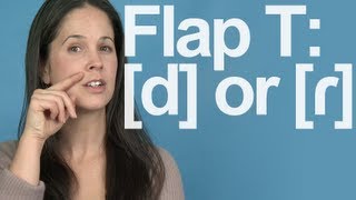 Flap T Really a D Sound American English Pronunciation [upl. by Lleryd]