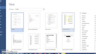 ¿Cómo crear resumés en Word 2013 [upl. by Thaddus]