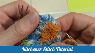 Kitchener Stitch  Knitting Tutorial [upl. by Sutphin]