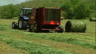 Round Bale Silage [upl. by Obara967]