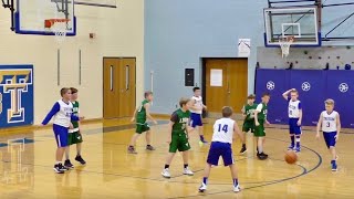 Bremen at Triton  5th Grade Boys Basketball 🏀 11182019 [upl. by Anilev]