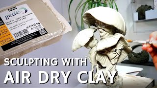 Sculpting with Air Dry Clay Tips and Materials [upl. by Enair]