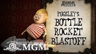 THE ADDAMS FAMILY  DIY How To Make Pugsley’s Rocket Ship  MGM [upl. by Ahsuas]