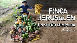 FINCA JERUSALÉN  UN SUEÑO CUMPLIDO  BIOHUERTO [upl. by Eirtemed]