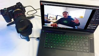 How to STREAM with a CAMERA as your Webcam [upl. by Glenine]