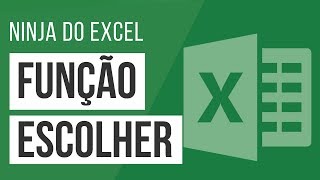 Função Escolher Excel  Tutorial [upl. by Nyleahcim261]