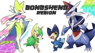 Complete Pokedex  Gongsheng Pokemon Region Gen 9 Future Pokemon Evolutions [upl. by Amej2]