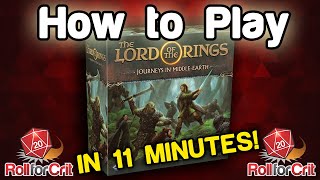 How to Play The Lord of the Rings Journeys in Middleearth [upl. by Anitsirk260]