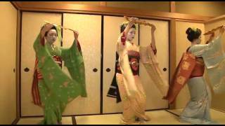 Traditional Japanese Dance by Maiko quotKyounoShikiquotthat means four season of Kyotoquot [upl. by Allemat]