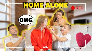 HOME ALONE WITHOUT MY PARENTS For A NIGHT HIDDEN CAMERA  The Royalty Family [upl. by Sabsay580]