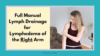 Lymphatic Self Massage  Step 8 Upper Leg Technique Part 13 of 20 [upl. by Victorie]