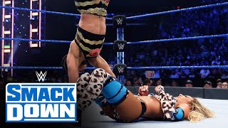 Bianca Belair vs Carmella SmackDown Aug 20 2021 [upl. by Atena]