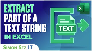 How to Extract Part of Text String from an Excel Cell [upl. by Ancier]