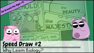 Speed Draw 2 Why Learn and Study Biology [upl. by Ermine]