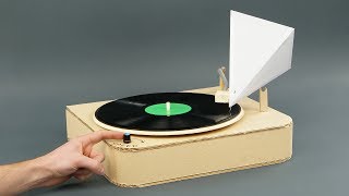 DIY Simple Vinyl Record Player [upl. by Bruner38]