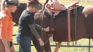 Parelli SaddlesSaddling With Savvy WESTERN SADDLE [upl. by Bora]