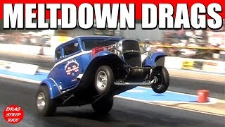 Old School Gasser Drag Racing Meltdown Drags Byron Dragway [upl. by Kenway]