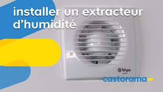 Installer un extracteur dhumidité Castorama [upl. by Llerad]