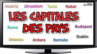 Apprendre Les capitales des pays [upl. by Errehs393]