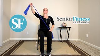 Senior Fitness  Seated Resistance Band Workout For Beginners [upl. by Ul]