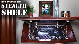 How To Make the Stealth Shelf Homemade Concealment Shelf [upl. by Nifares386]