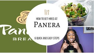 How To Get Hired At Panera [upl. by Paule772]