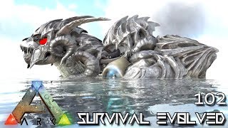 ARK SURVIVAL EVOLVED  MYTH DARKNESS BLACK TORTOISE E102   ARK EXTINCTION CORE MODDED [upl. by Aerdnahs931]