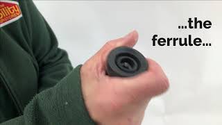 HOW TO REPLACE A FERRULE [upl. by Aivull490]