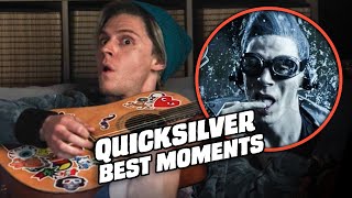 Evan Peters’ Best Quicksilver Moments XMen to WandaVision Finale [upl. by Nader]