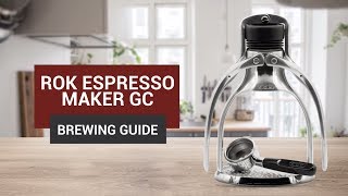 How To use the ROK Espresso Maker GC [upl. by Risser911]