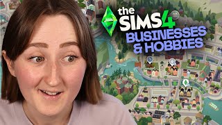 EVERYTHING in The Sims 4 Businesses amp Hobbies Streamed 22825 [upl. by Aoh6]