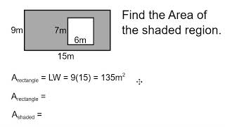 Find Area of the Shaded Region Example 1 [upl. by Dombrowski]