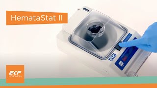 HemataStat II microhematocrit centrifuge [upl. by Lladnor]