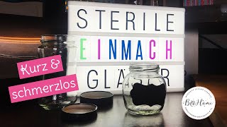 Einmachgläser sterilisieren – Monsieur Cuisine Connect [upl. by Shanna273]