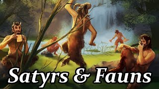 The Satyrs amp Fauns of Greek amp Roman Mythology  Greek Mythology Explained [upl. by Enyawad]