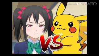 Nico Nico nii Vs Pikachu [upl. by Copp457]