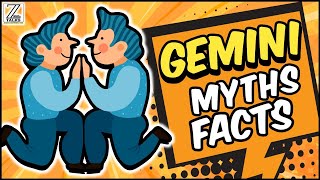 5 Bizarre MYTHS and FACTS about Gemini Zodiac Sign [upl. by Eikram]