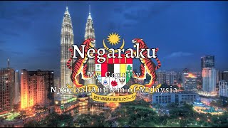 National Anthem Malaysia  Negaraku [upl. by Asial937]