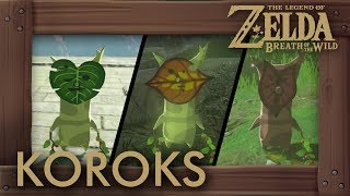 Zelda Breath of the Wild  All Korok Seeds Akkala Tower Locations 816  874 [upl. by Rees]