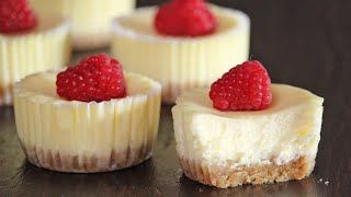 Classic Mini Cheesecake in 15 Minutes  How Tasty Channel [upl. by Enrica84]