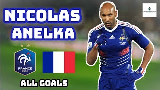 Nicolas Anelka  All 14 Goals for France [upl. by Ailemak]