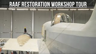 RAAF Restoration Workshop Visit [upl. by Cartwright546]