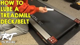 How To Lubricate A Treadmill [upl. by Keemahs]