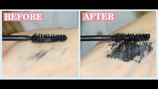 6 Ways to Fix Dry MascaraNo RemedyMascara Hacks [upl. by Aneele]