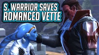 SWTOR KOTET ► Romanced Vette Saved by her Lover the Sith Warrior  Chapter 8 [upl. by Marcoux204]